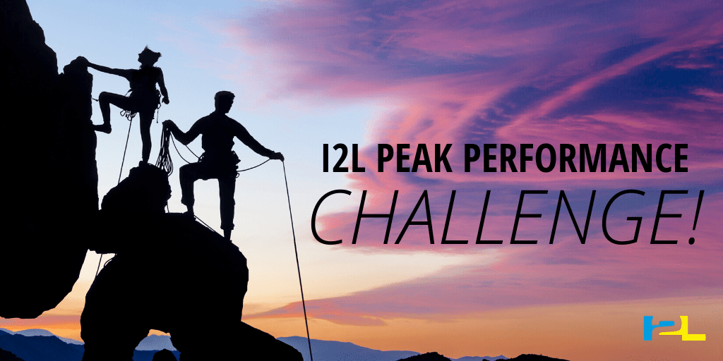 Challenge Performance I2L Peak Performance Challenge | Intend2Lead